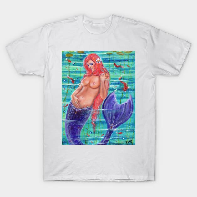 Sexy mermaid by Renee Lavoie T-Shirt by ReneeLLavoie